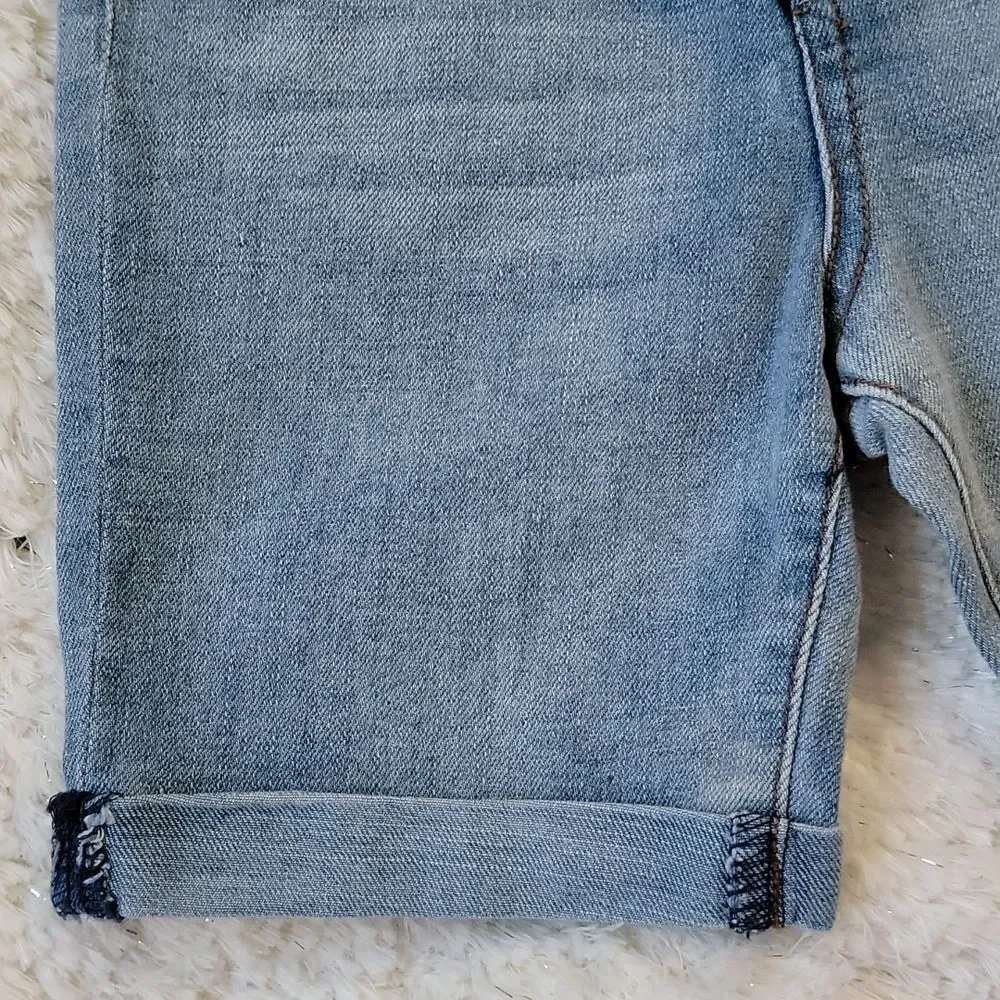 7FAM ROLLED CUFF JEAN SHORTS, SIZE 24 MONTHS